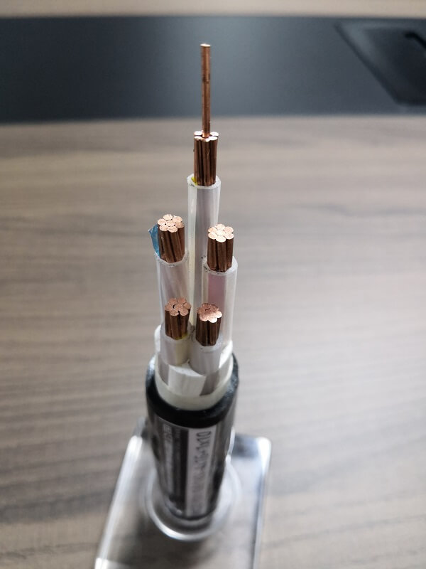 Low Voltage Inflaming Retarding XLPE Copper Cable Price ZR-YJV Flame Retardant XLPE Insulation Halogen Free Low Smoke Copper Power Cable