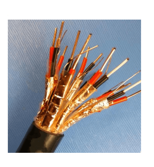 China 10X2X1.5mm2 XLPE Insulated Individual and Overall Shield ISOS screened LSZH Sheathed fire resistant 16 awg Twisted Pairs Instrumentation Cable