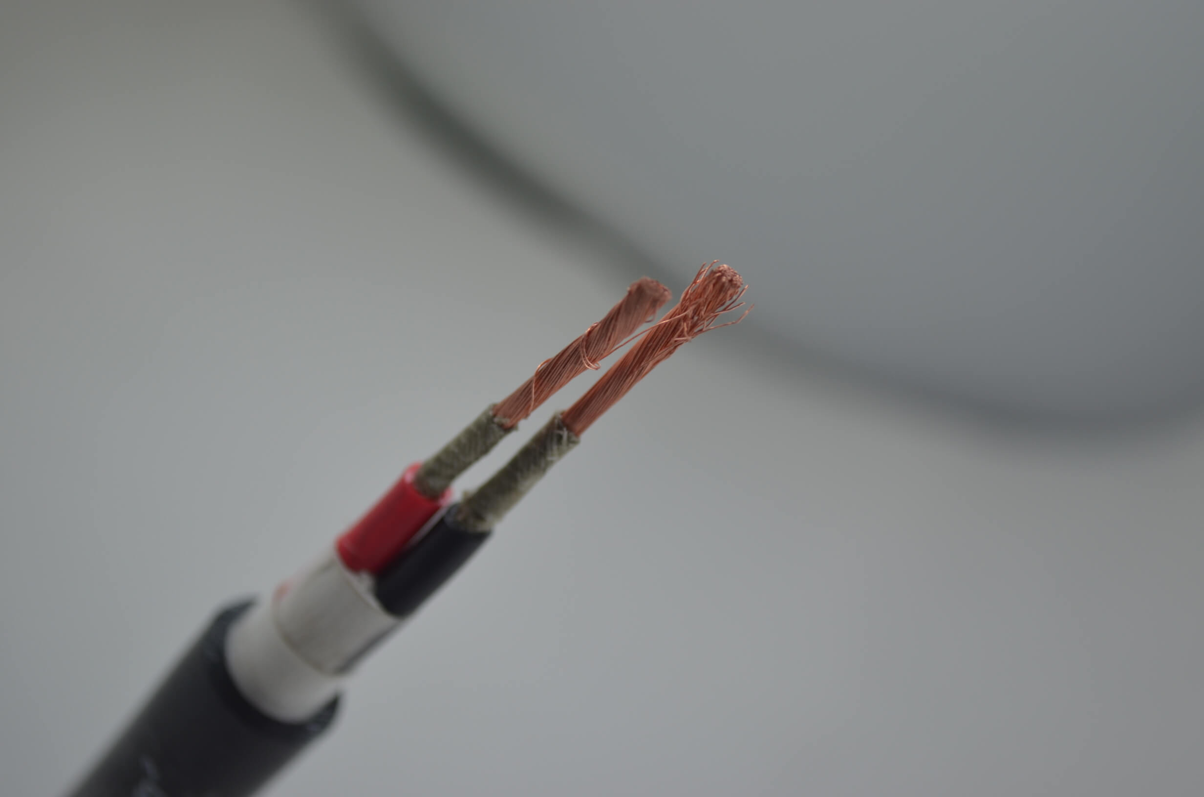 300/500V 2 core 1 mm flexible cable PVC insulated PVC sheathed 18 awg low voltage cable wire