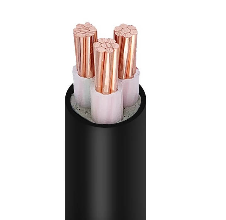 Low Voltage 70mm 50mm 95mm 35mm 25mm 10mm 6mm 2.5mm 1.5mm 4mm 3 Core Fire Resistance Flame Retardant Copper Power Cable XLPE Armoured Cable Price