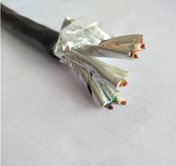 2x2x16AWG Al Foil Shielded Instrumentation Cable 16AWG Collective Screened Instrument Cable