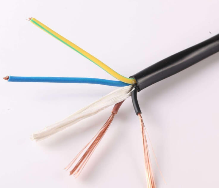  1.5 sq mm 4 core flexible cable Multicore 1mm 2.5mm 4mm 6mm PVC Coated Flexible Electrical Wire Cables Manufacturers for House Wiring