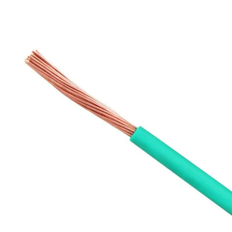 China 2.5 mm2 Stranded Copper PVC Insulated Electrical Wire IEC 60227 Single Core House Wire Earth Cable