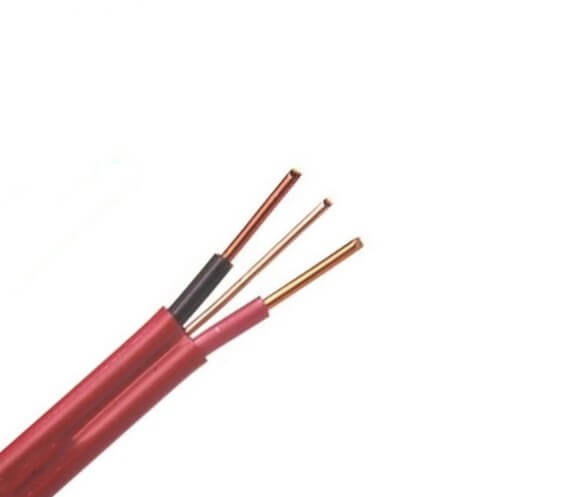 China 2x2.5mm2 Copper conductor 6242Y 2.5mm Twin and Earth Cable Flat electrical wire